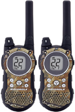 Motorola Talkabout T-9550XLR (Camouflage). 2 each with NiMH Batteries & PTT Earbuds